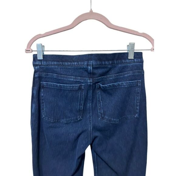 Spanx 5 Pocket High Rise Soft Knit Fabric Jean-Ish Ankle Leggings Blue Size S/P - Picture 5 of 12